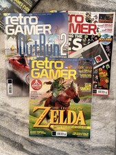 Retro Gamer Magazines - Zelda, OutRun and Nes bundle!