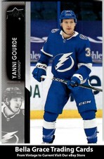 2021-22 Upper Deck Yanni Gourde #160 Tampa Bay Lightning NHL Hockey 