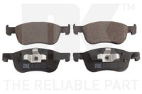 Nk Bremsbelagsatz Scheibenbremse 222593 FüR Ford Fiesta Hf 7 Hj Van Ecoboost Vct