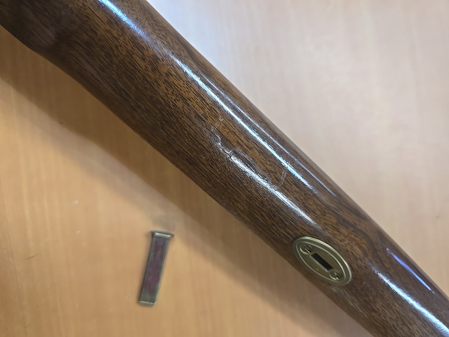 Thompson Center Hawken Wood 45 Cal complete stock with all hardware 15/16 #10