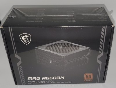 NEW & SEALED ~ MSI MAG A650BN 650W 80Plus Bronze ATX Gaming Power Supply