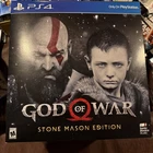 God of War Stone Mason Edition PS4 Sony PlayStation 4 BRAND NEW SEALED