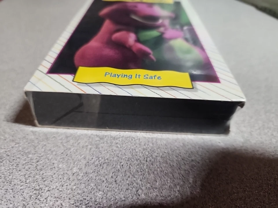 VTG Barney & Friends Playing It Safe (1992) VHS Time Life Kids Singalong New - Image 2 of 4