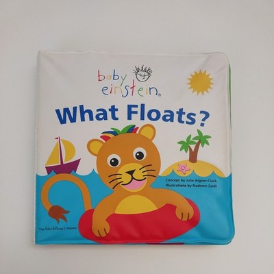 Baby Einstein What Floats? Bath Book By Julie Aigner-Clark 2003