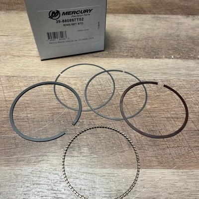 Quicksilver 880897T02 Kolbenring Kit Kolbenringsatz Ringe Kolben Mercury Mariner