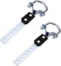 2 Pcs Exhaust Hangers Muffler Hanger Swivel Tail Pipe Universal Exhaust Tailpipe