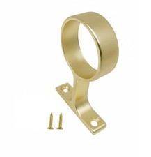 1 5/16 Inch Diameter Round Wardrobe Closet Rod Suspended Metal Center Support