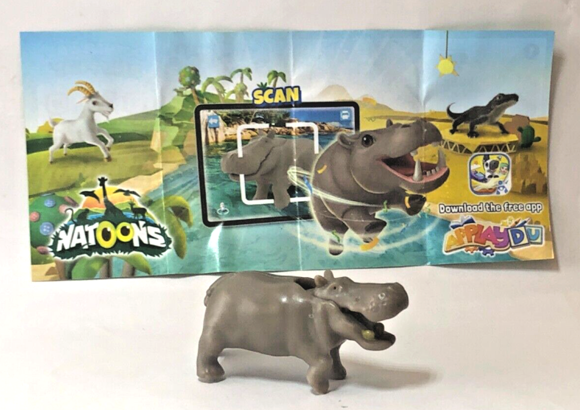 Natoons Kinder Surprise HIPPO HIPPOPOTAMUS VD300 + BPZ Paper | eBay