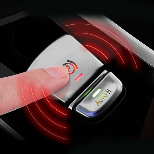 Car Gear Shift Handbrake P AUTO Button Cover Trim For BMW 5 Series G30 2017-2020 - Foto 7 di 9