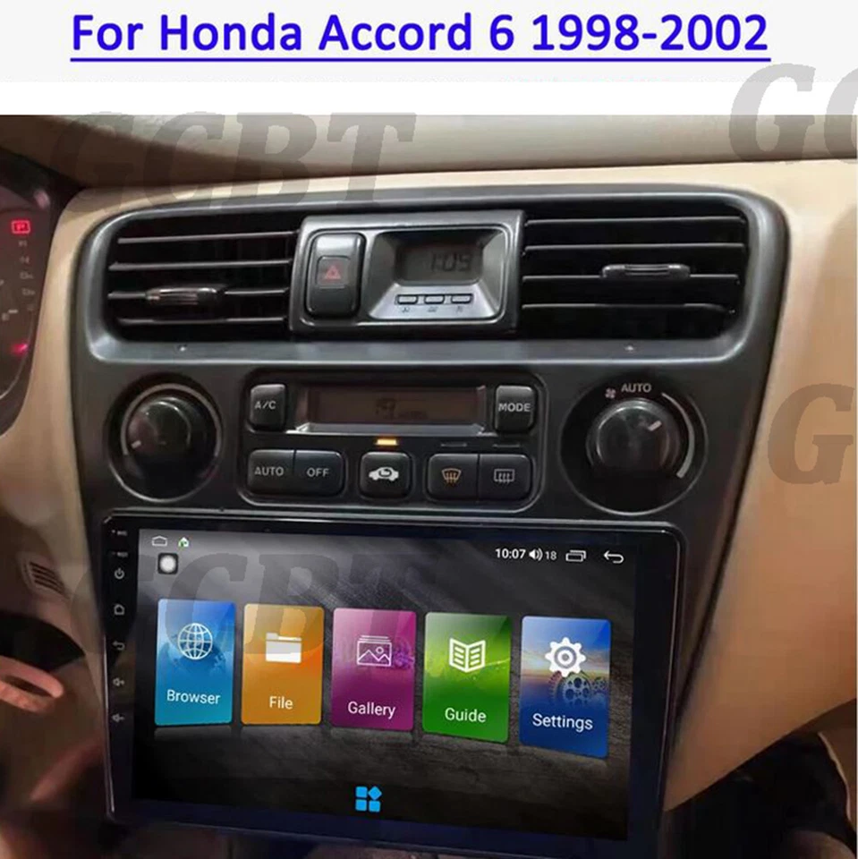 For 1999-2002 Honda Accord 6th Android Auto Apple Carplay Car Stereo Radio GPS 2 Foto 4 de 4