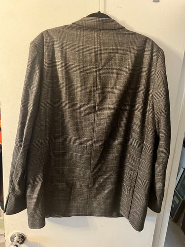 ZEGNA Blazer Sports Jacket 2 Button Single Breasted Angora & Wool IT 54R / XL - Picture 3 of 8