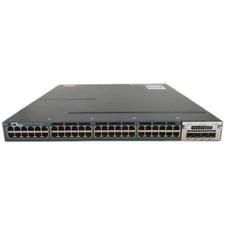 Cisco Catalyst WS-C3560X-48PF-S 48-Port Managed Switch w/C3KX-NM-1G