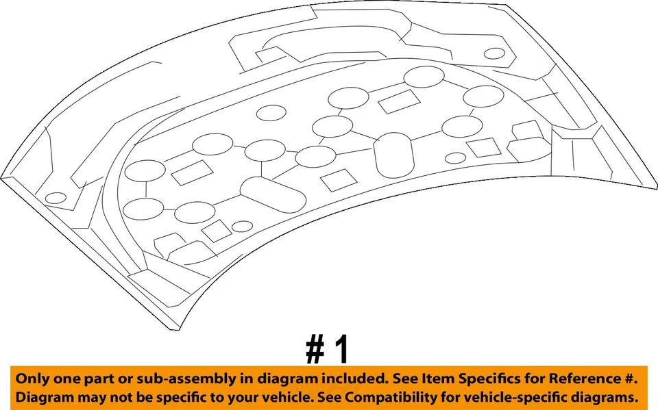 Used Hood fits: 2012 Chrysler 200  Grade A - Изображение 4 из 4