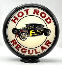 HOT ROD REGULAR 13.5" Gas Pump Globe - SHIPS FULLY ASSEMBLED! MADE IN USA!!
