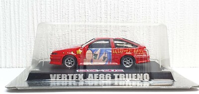 1/64 Aoshima ITASHA VERTEX TOYOTA AE86 SPRINTER TRUENO RED