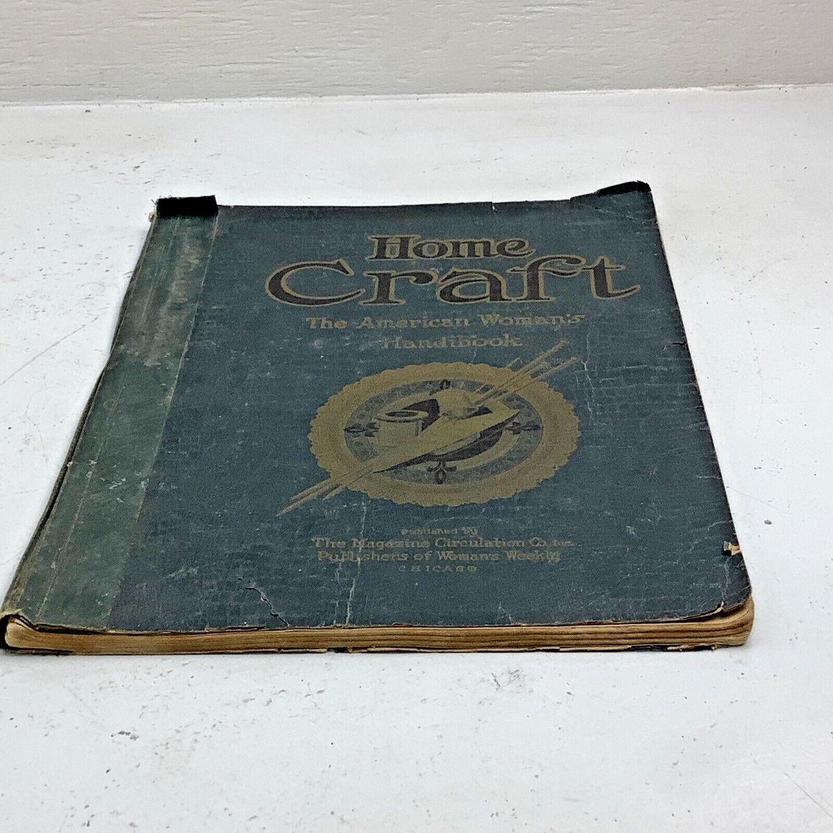 Antique 1920 Home Craft American Woman's Handbook Household How to