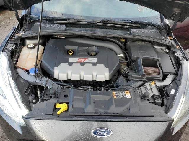 Conjunto de faro derecho usado se adapta a: Ford Focus 2016 bisel de faro halógeno negro Foto 2 de 4