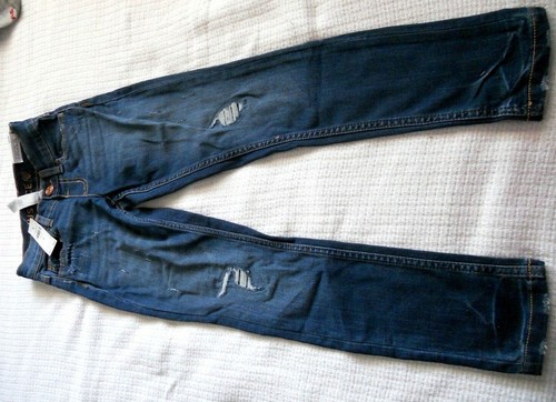 NWT JUSTICE GIRLS PULL ON REPREVE DENIM 