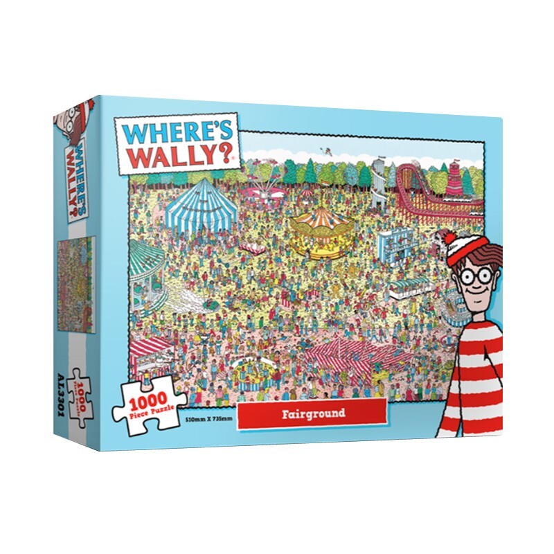 WHERE'S WALLY? 1000ピースパズル Amazon.co.jp: 1000ピース ジグソーパズル Where's Wally