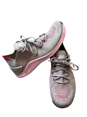 Nike Womens Free TR Flyknit Amp AA1212-005 Gray Running Shoes