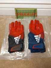 ADIDAS NFL PRO ADIZERO 8.0  2 COLOR RECEIVER FOOTBALL GLOVES, ADI163, NEW