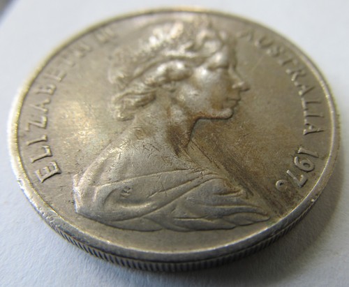1976 Australia 20 Cents KM# 66 - Picture 4 of 4