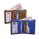 StarHide RFID Blocking Minimalist Wallet, Slimline Leather Card Case Wallet 1155