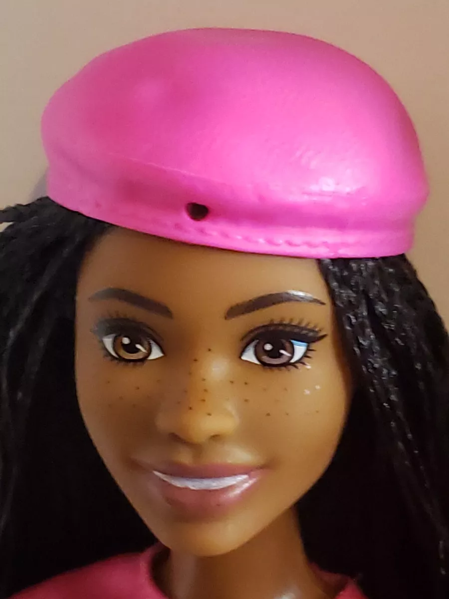 Barbie Movie Pink Hat Halloween for Women, Stylish Beret Adults for Cosplay  Gift