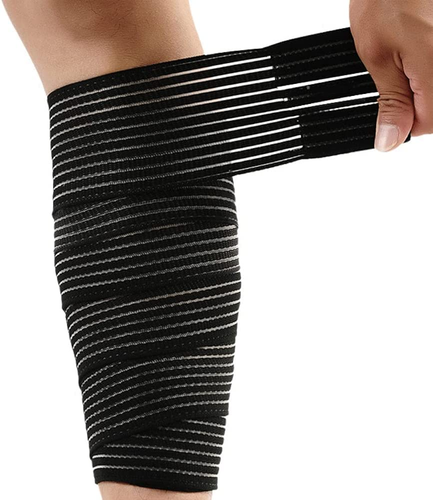 Elastic Lower Leg Calf Compression Support Bandage Sleeve Wrap for Women and Man - Picture 6 of 12