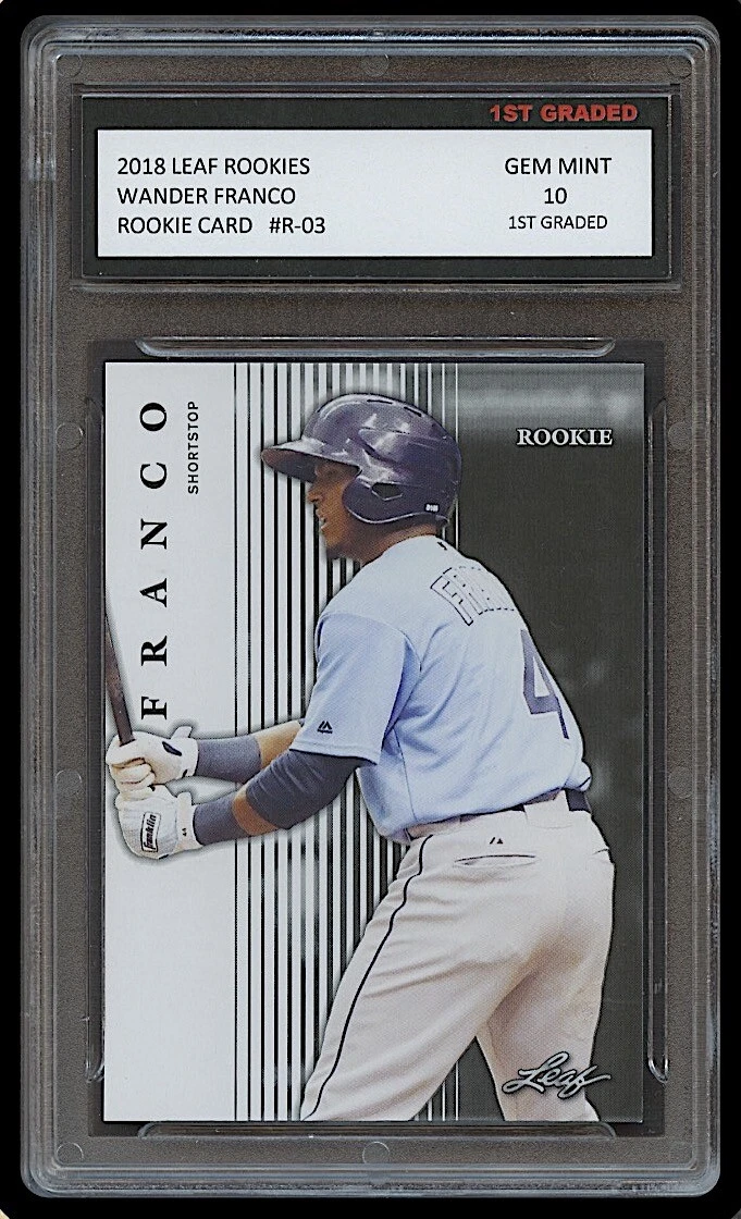 NPB入り？！】2020 Wander Franco 9枚限定 Auto Wander Franco