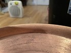VINTAGE COPPER SAUCER-9 1/2" in diameter-has minor scratches-see photos up close — photo 5