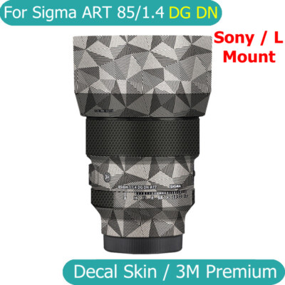 For Sigma ART 85mm F1.4 DG DN Decal Skin Vinyl Wrap Film Camera Lens Sticker