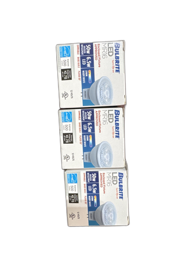Bulbrite 50 Watt equivalent MR16 with Bi Pin Base GU5.3 Dimmable 2700K 3-Pack - Picture 16 of 16