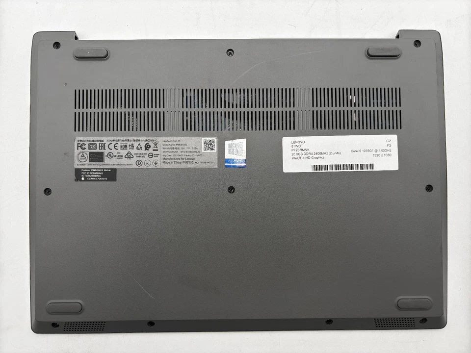 Lenovo Idea Pad 3 14iil05 - i5 10305G1 20GB RAM sem HDD/OS/Tela - Para Peças - Imagem 2 de 2