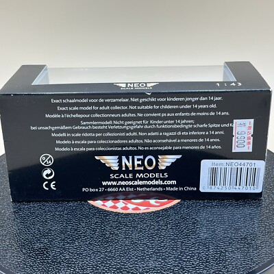NEO 1/43 Plymouth Sport Fury 2 door Hardtop Light Blue 1968 Resin