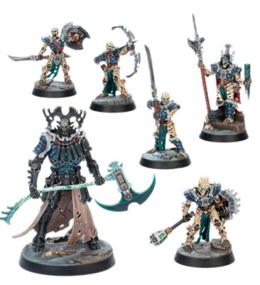 Warhammer Underworlds: Warband Kainan's Reapers Knochenschnitter Bonereaper Ossiarch