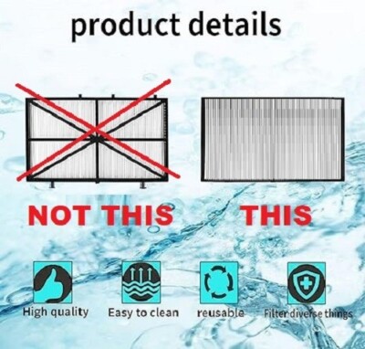   Filter only NO FRAME For Dolphin Robotic Pool Cleaner Nautilus CC Plus M400 