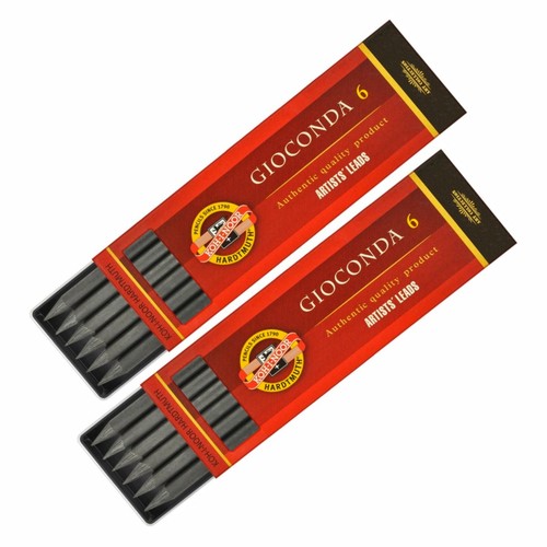 intervisio Set KOH-I-Noor Graphitmine 5,6mm Härtegrad 2B und 6B, KOH I Noor Mine - Bild 2 von 6