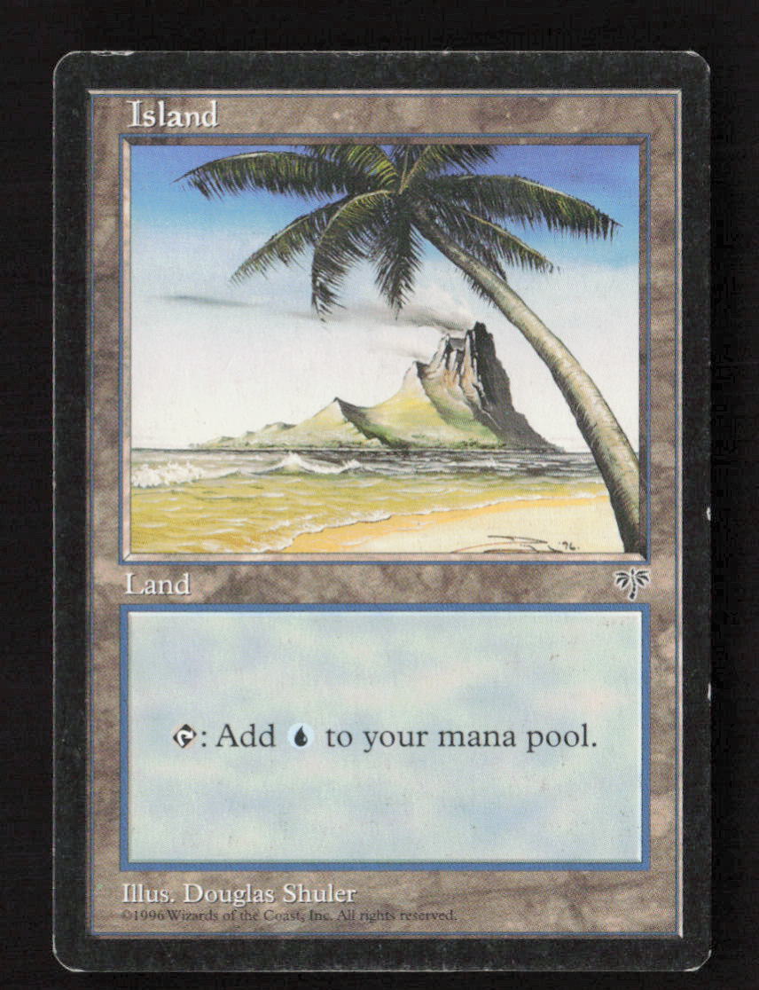 Island (Palm Tree) Mirage #297 Magic the Gathering | eBay