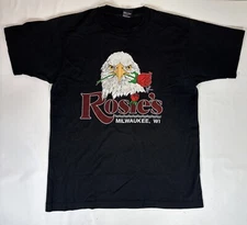 Vtg Rosie’s On Water T-Shirt Milwaukee WI Closed In 2018 Large Single Stitch
