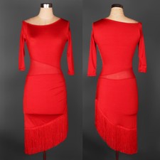 Abito da ballo latino sala da ballo concorso moderno valzer tango abito standard #F003