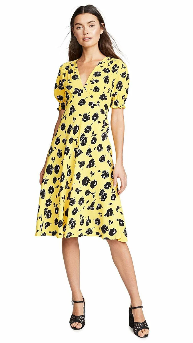 Diane von 2025 furstenberg yellow dress