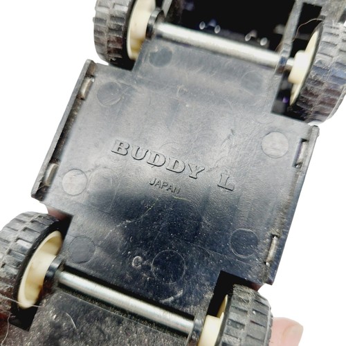 Vintage Buddy L Armored Car Coin Bank Toy Truck Missing Door - Picture 3 of 9