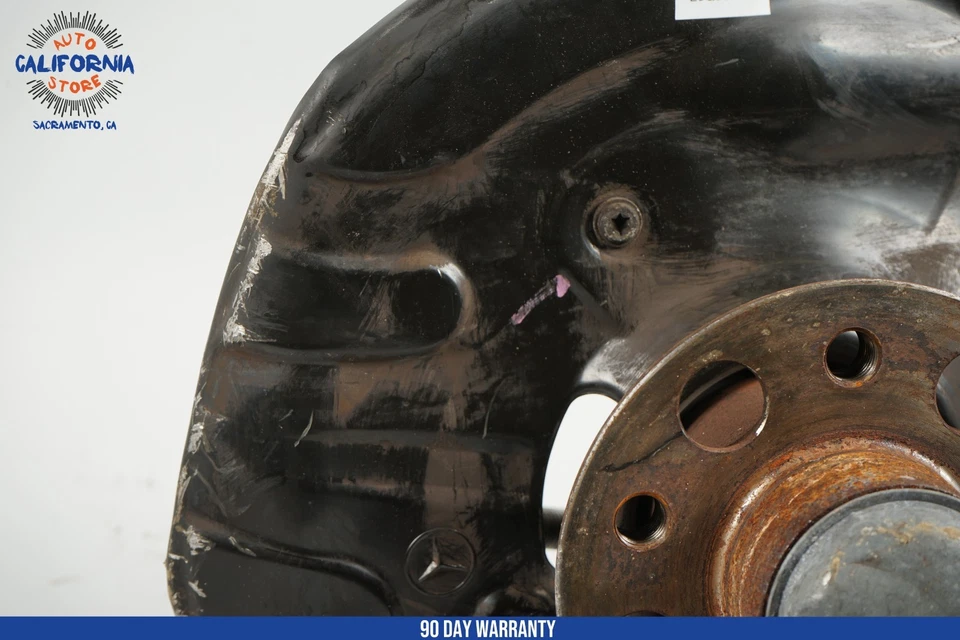 03-12 Mercedes W211 E63 SL63 E55 AMG Eje de nudillo delantero izquierdo lado del conductor OEM Foto 3 de 4