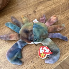 Vintage Rare 1996 TY Beanie Baby CLAUDE The Crab With Tag Errors