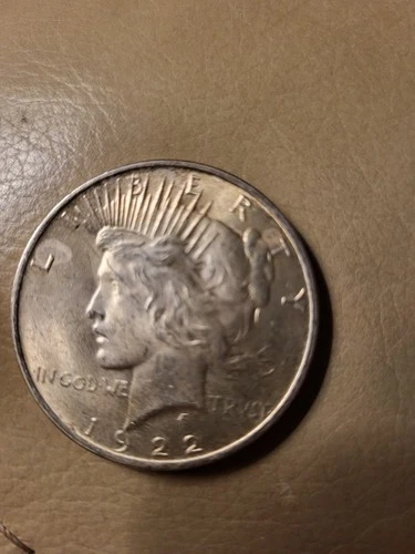 1922 SILVER Peace Dollar NICE BRILLIANT UNCIRCULATED