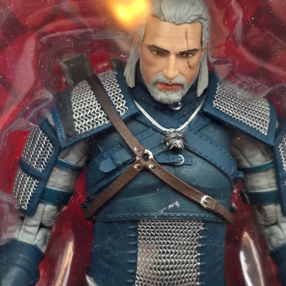 Figura de acción The Witcher Wild Hunt Geralt of Rivia McFarlane Toys coleccionable Foto 3 de 4