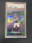 Caleb Williams 2024 Prizm Green Fireworks PSA 10 Bears Chicago Bears USC Rookie