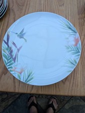 5er Set Dunelm Kolibri Speiseteller