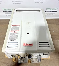Rinnai V53DeN Outdoor Tankless Water Heater 120k BTU Natural Gas (E-9 #4572)